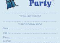 Free Printable Birthday Invitations For Boys