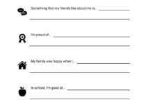 Free Printable Worksheets On Self Esteem