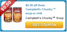 Campbell 39 s Chunky Soup Coupons Printable