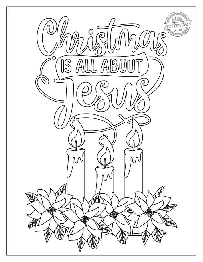 Christian Kids Coloring Pages Free Printable