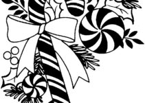 Free Printable Christmas Clipart Black And White