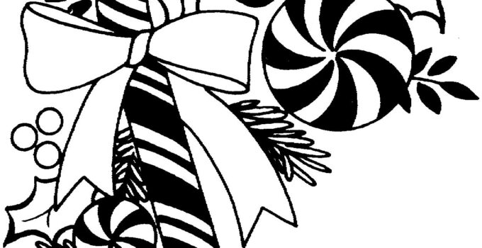 Free Printable Christmas Clipart Black And White