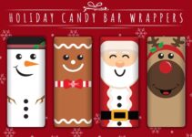 Free Printable Christmas Candy Bar Wrappers