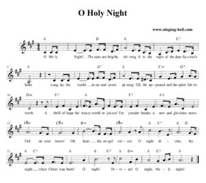 Christmas Carol Sheet Music 30 Free Scores To Download Free
