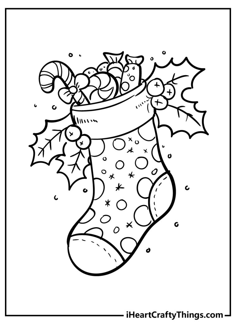Christmas Coloring Pages 700 Free Holiday Printable Sheets
