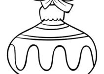 Free Printable Christmas Ornaments Coloring Pages