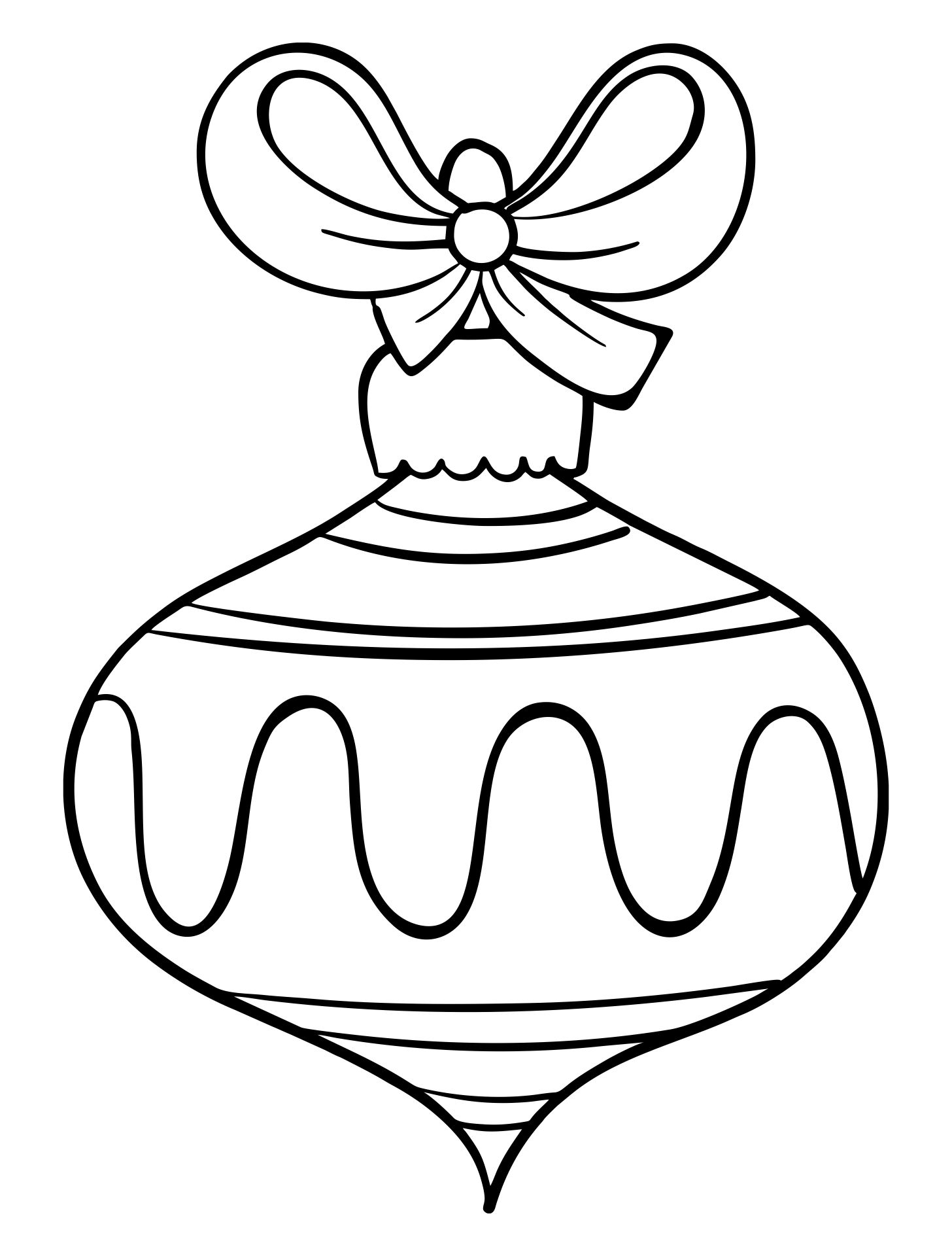 Christmas Ornament Coloring Pages 15 Free PDF Printables Printablee