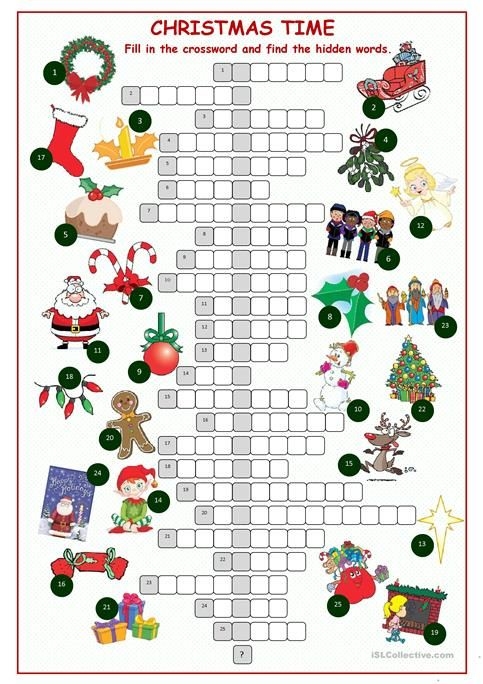 Christmas Printable Puzzles For Adults