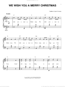 Christmas Sheet Music Printable