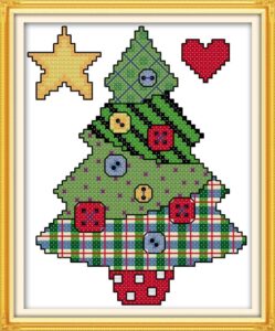 Christmas Tree Cross Stitch Pattern FREE PATTERNS