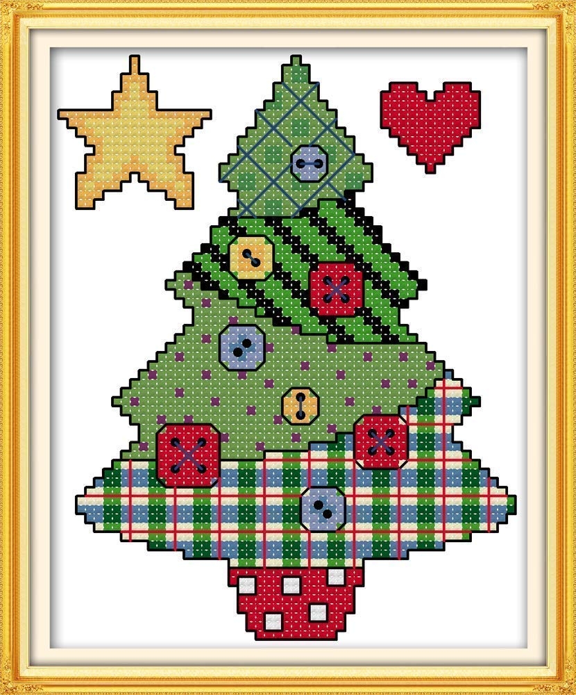 Christmas Tree Cross Stitch Pattern FREE PATTERNS