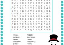 Free Holiday Word Search Puzzles Printable
