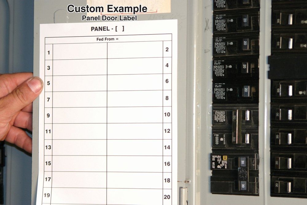 Circuit Breaker Label Template Beautiful Safety Signs Safety Tags And 