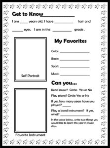 Classroom Getting To Know You 15 Free PDF Printables Printablee