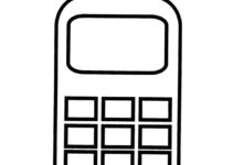 Free Printable Cell Phone Coloring Pages