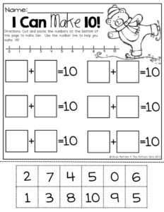 Composing And Decomposing Numbers Worksheet Free Printable D