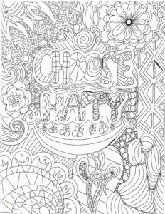 Coping Skills Coloring Pages Printable