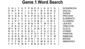 Create A Word Search Free Printable