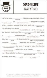 Create Fun And Hilarious Stories With Free Printable Adult Mad Libs