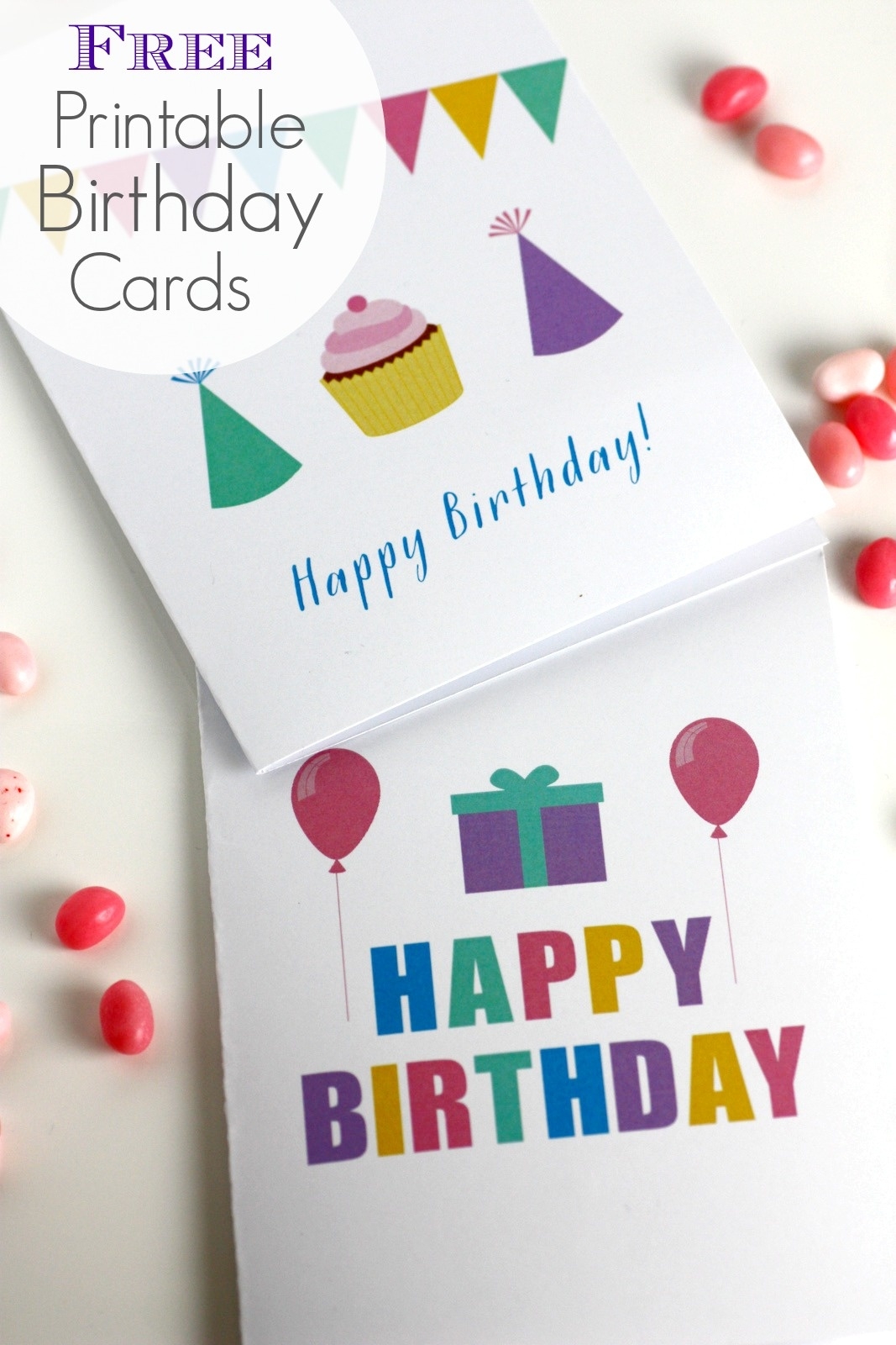 Create Your Own Happy Birthday Cards Free Printable Templates Free 
