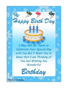 Create Your Own Printable Birthday Cards Online For Free Printable