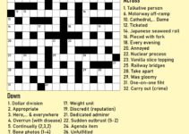 Free Printable Crossword Puzzles Easy For Adults