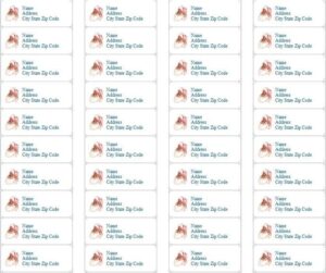 Customizable Free Printable Address Label Templates With Just A Few