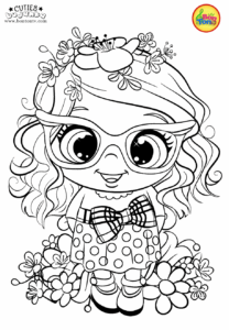 Cuties Coloring Pages For Kids Free Preschool Printables Slatkice