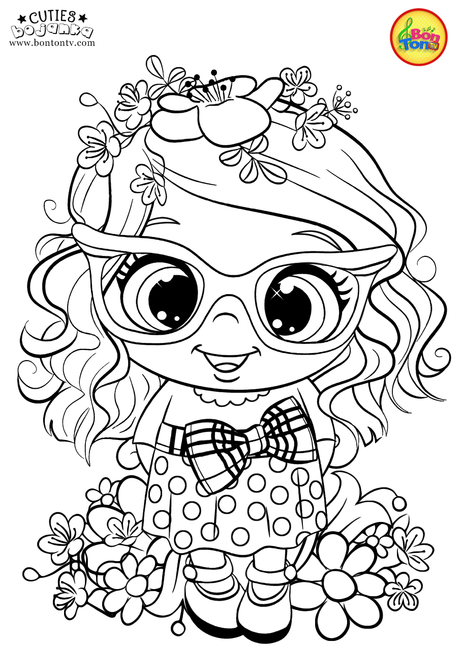 Cuties Coloring Pages For Kids Free Preschool Printables Slatkice 