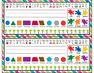 Desk Nametags Classroom Labels The Curriculum Corner 123 Free