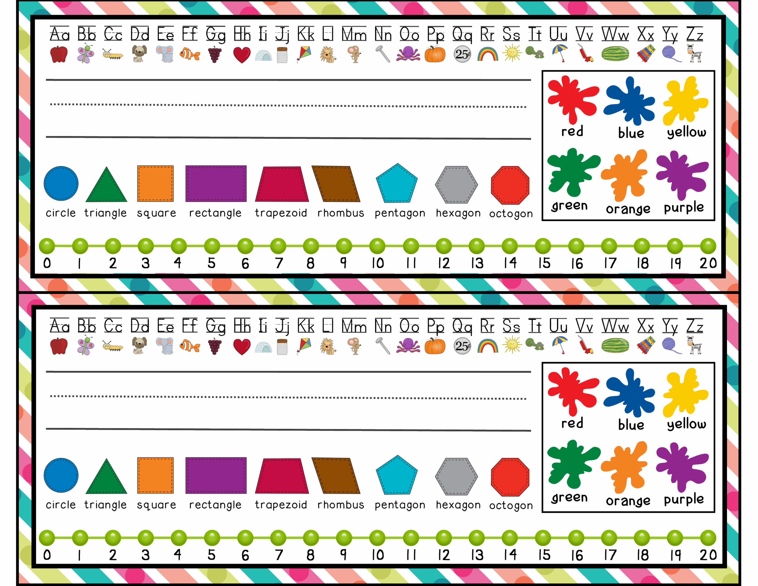 Desk Nametags Classroom Labels The Curriculum Corner 123 Free 