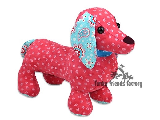Digger Dixie Dachshund INSTANT DOWNLOAD Sewing Pattern PDF