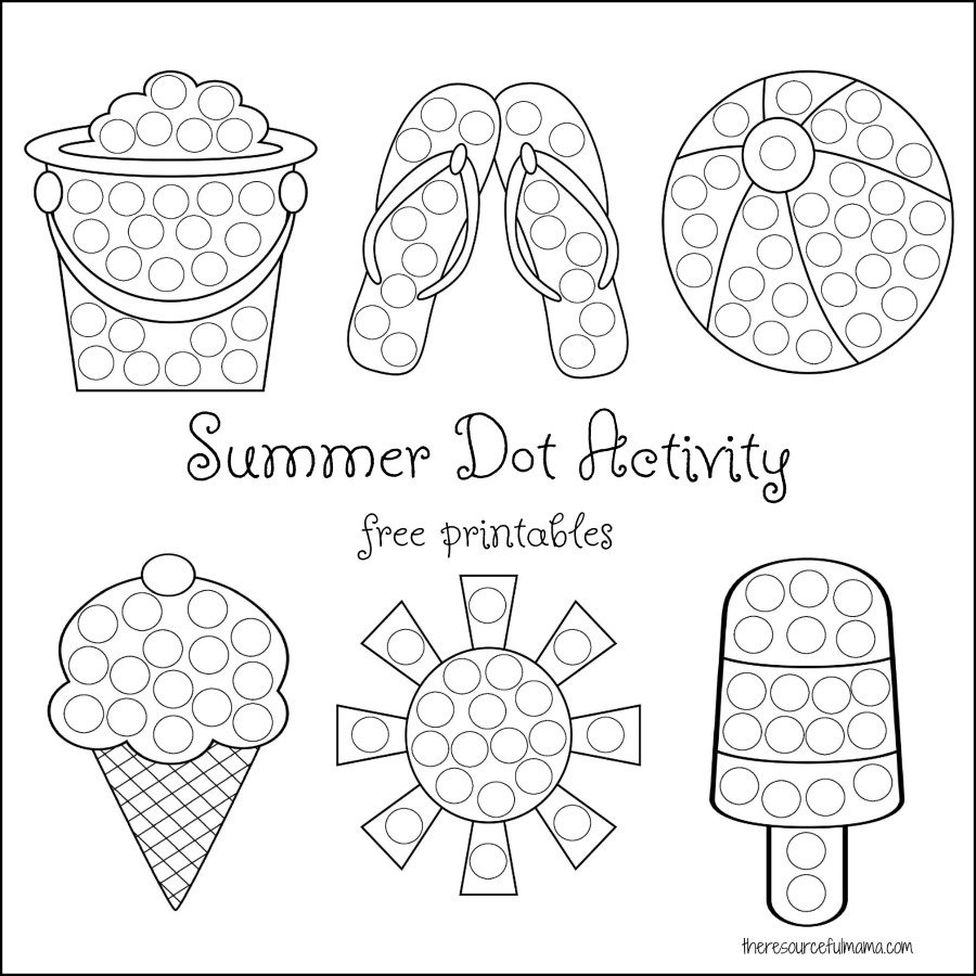 Dot A Dot Art Printable Free