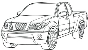 Dodge Truck Coloring Pages At GetColorings Free Printable