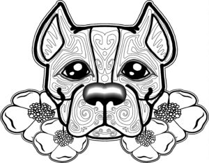 Dog Coloring Pages For Adults Best Coloring Pages For Kids