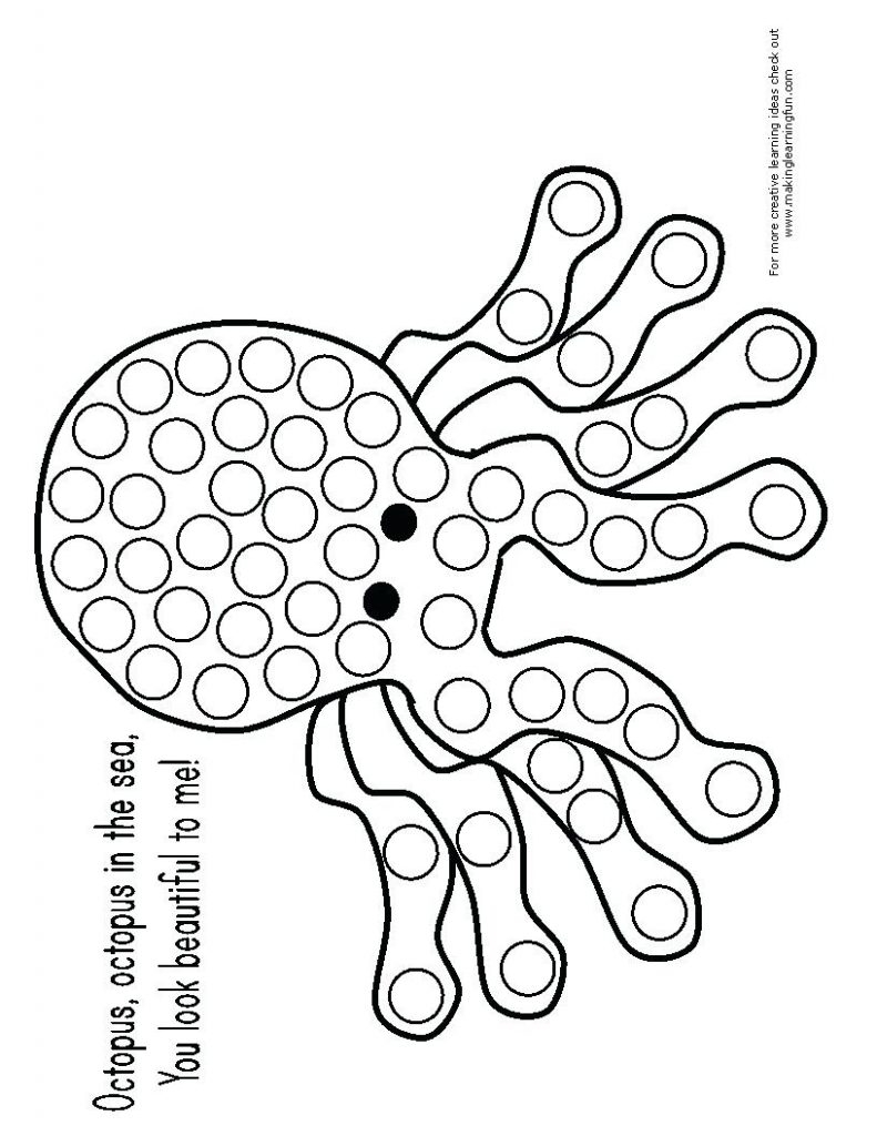 Dot Art Printables And Dot Art Throughout Printable Dot Art Do A Dot 