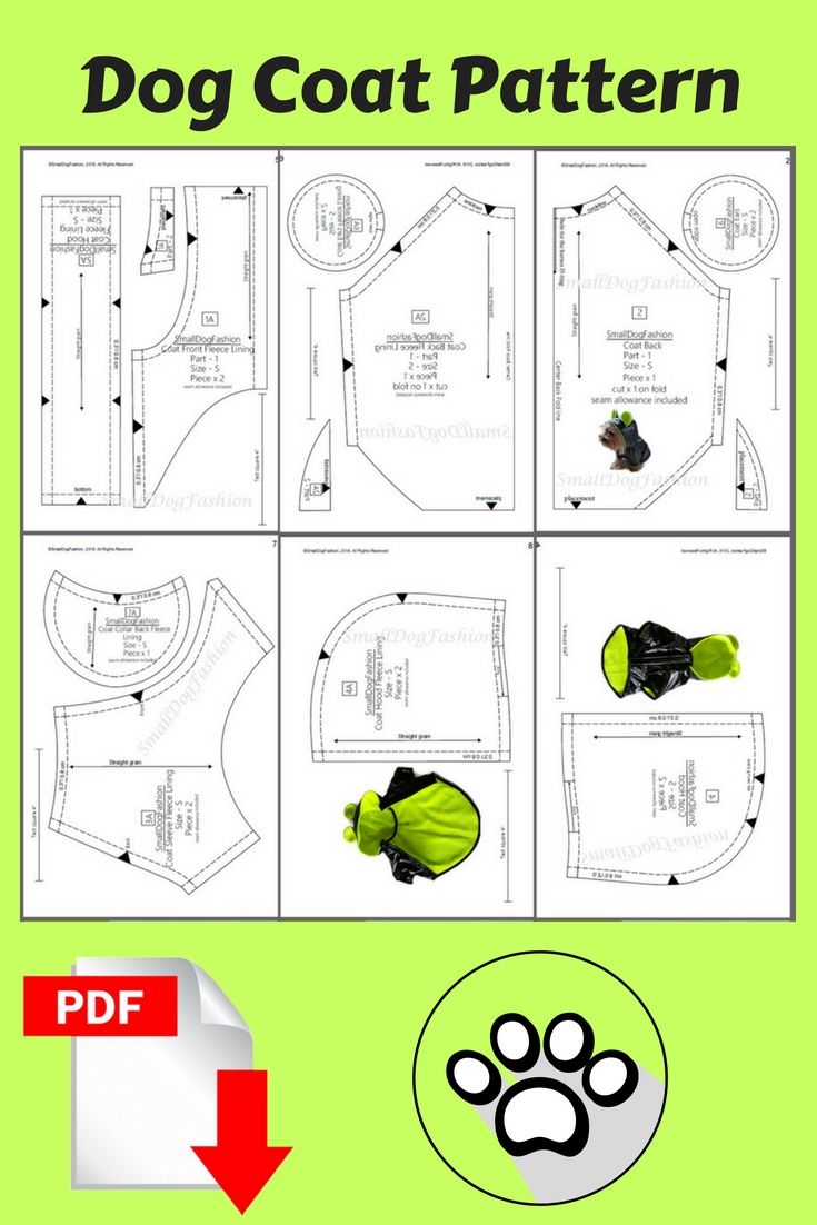 Dog Coat Sewing Patterns Free Printable