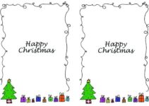 Downloadable Free Printable Christmas Card Inserts