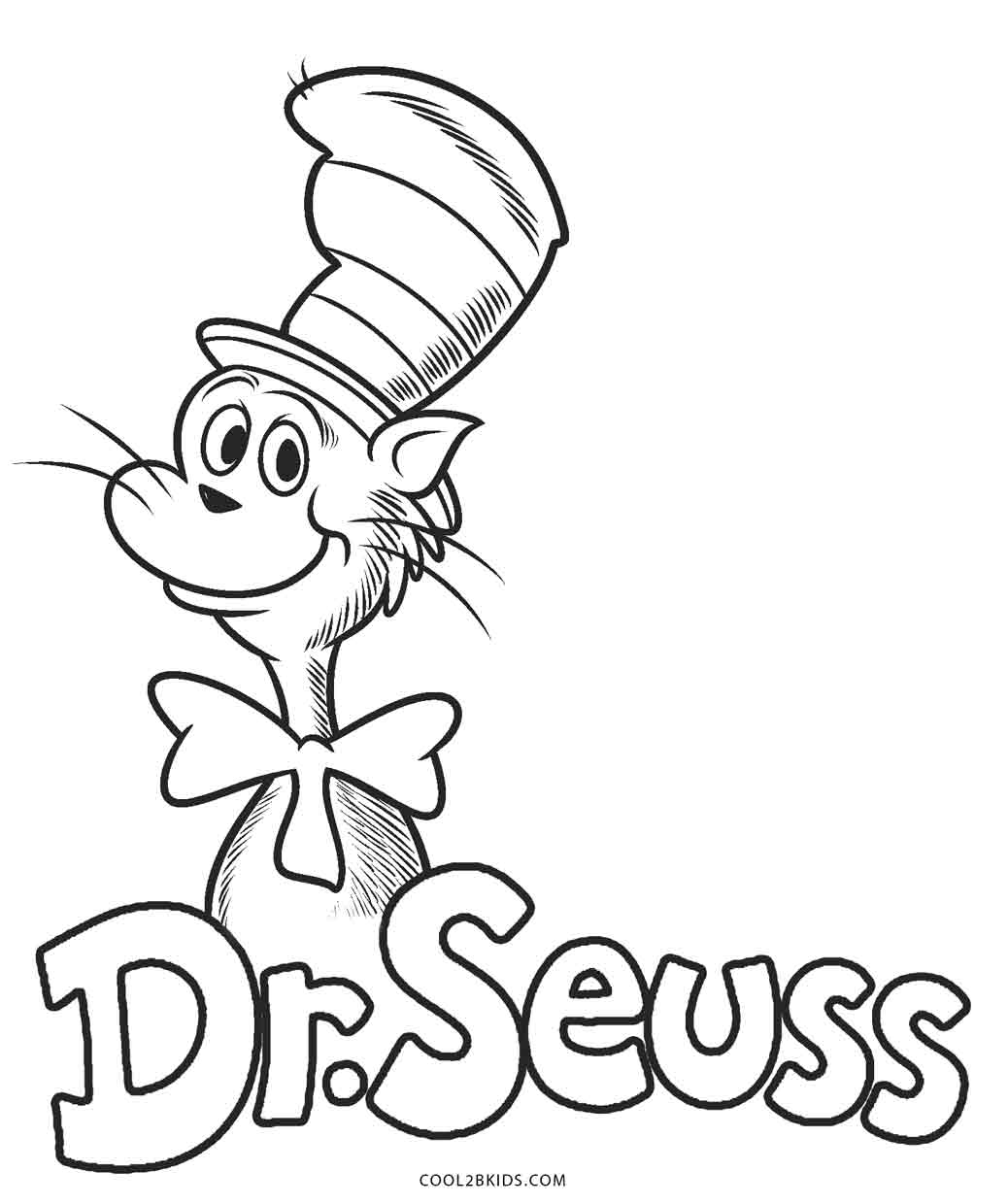 Free Dr Seuss Printable Coloring Pages
