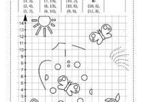 Easy Free Printable Coordinate Graphing Pictures Worksheets