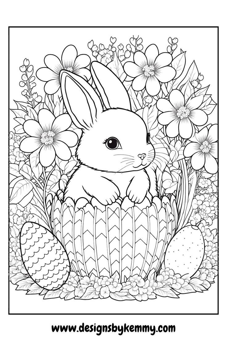 Easter Coloring Pages For Adults Easter Coloring Pages Printable Free 