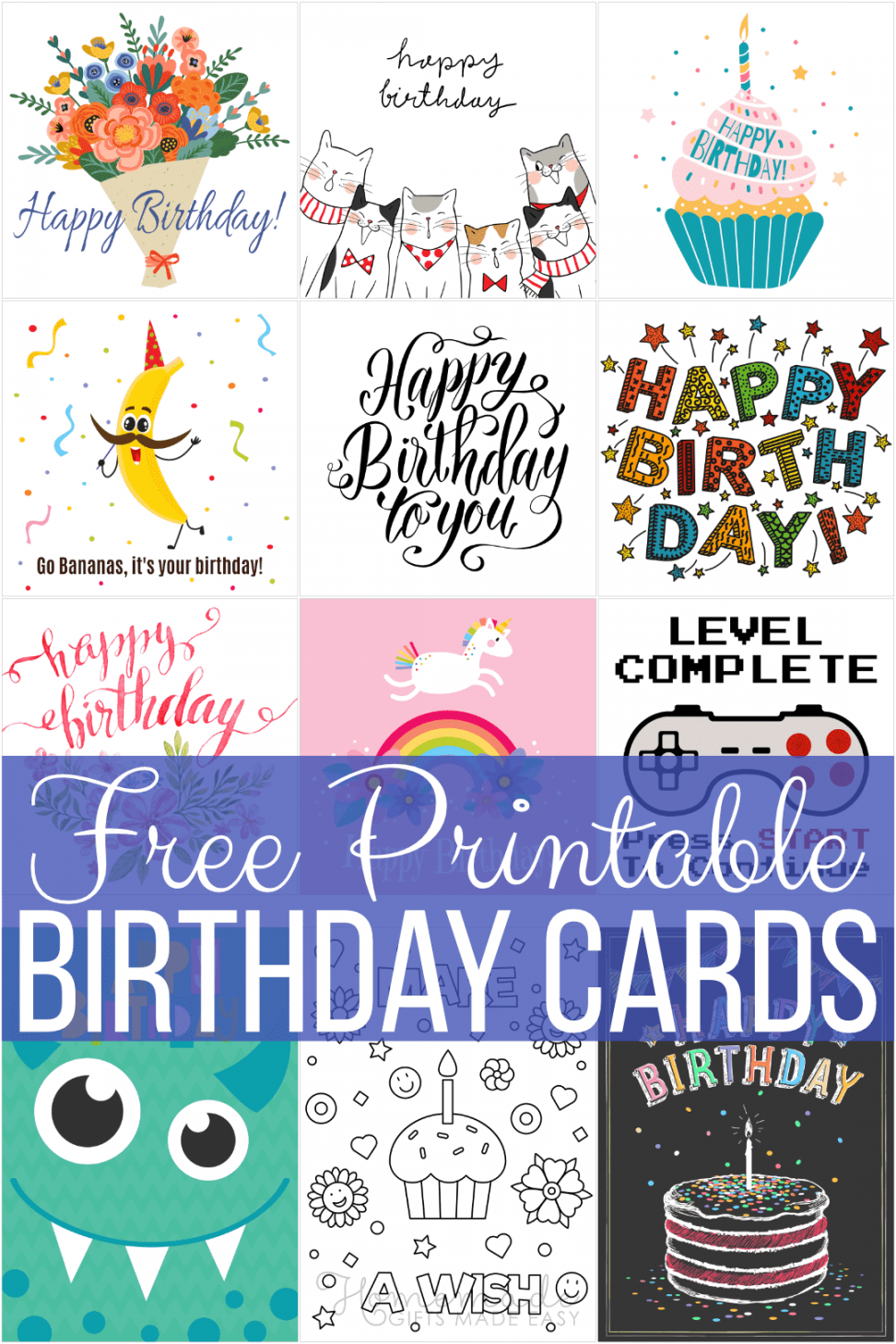 Printable Birthday Cards Free No Sign Up