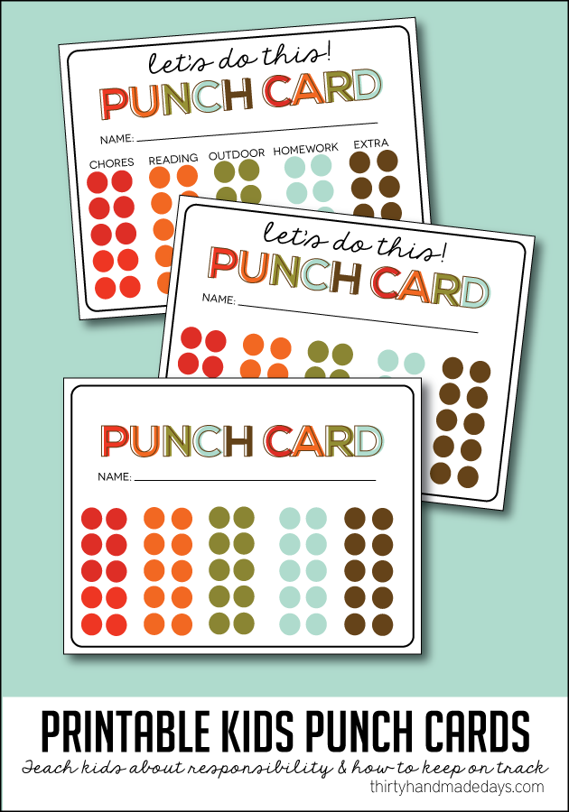 Editable Free Printable Punch Card Template Web Explore Template 39 s 