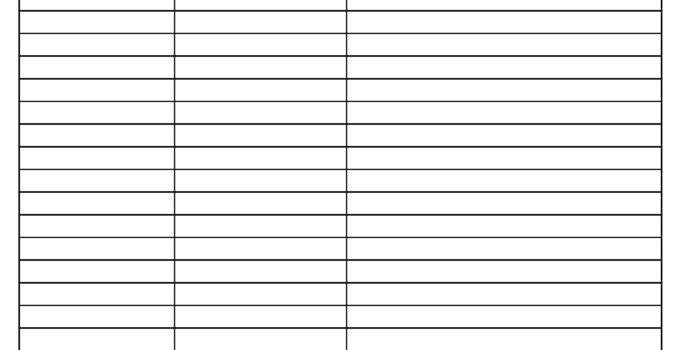 Sign In Sheet Template Free Printable