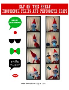 Elf On The Shelf Printable Props
