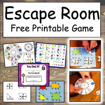 Escape Room Free Printable Escape Room Game By Hands On Teaching Ideas