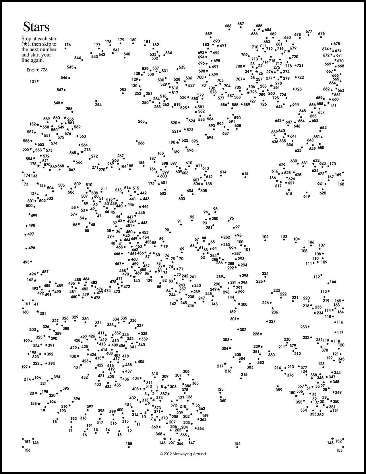 Extreme Dot To Dots Free Printable DottoDotPrintables