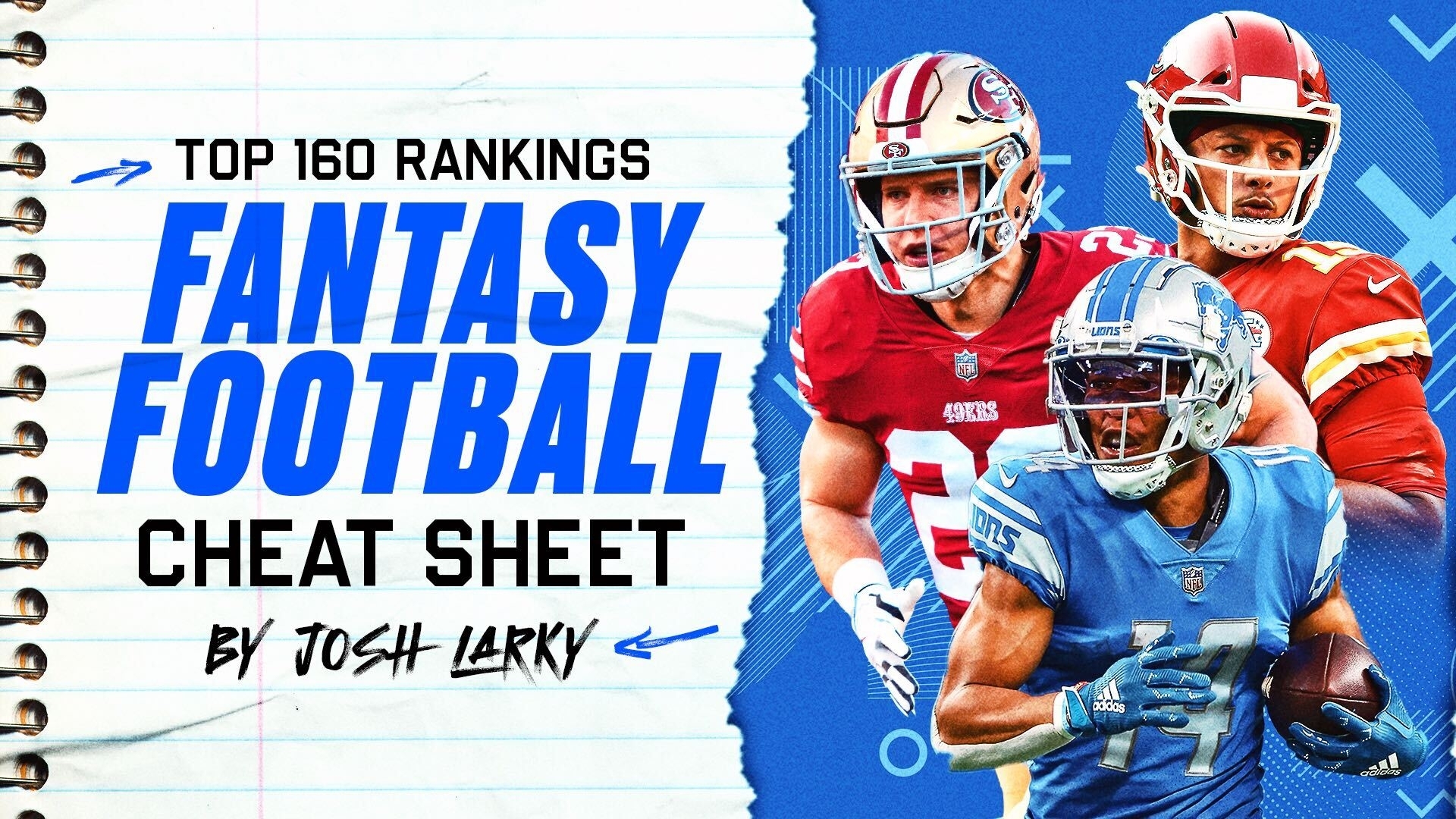 Fantasy Football Cheat Sheets Printable Free FREE Printable Hub