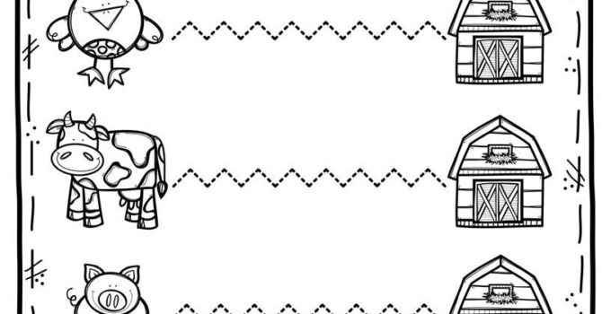 Free Printable Farm Worksheets For Preschoolers