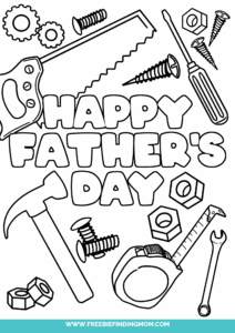 Father 39 s Day Free Coloring Pages